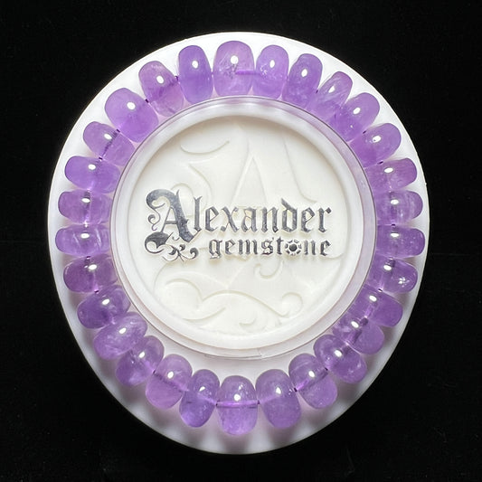 Lavender Amethyst 11mm Bracelet