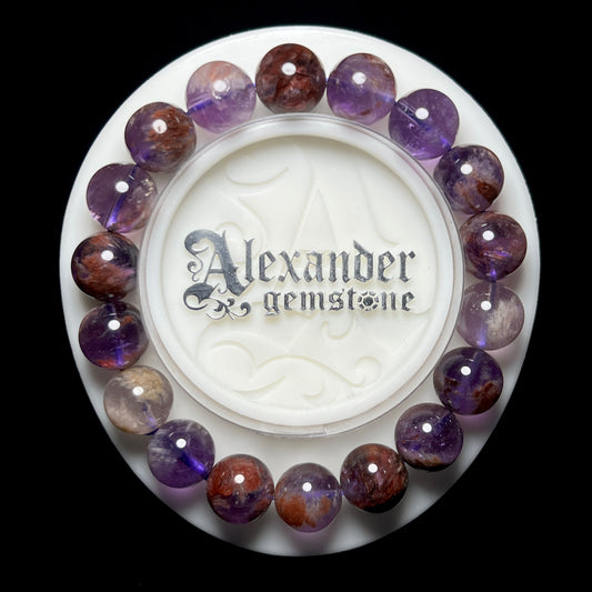 Purple Auralite 11mm Bracelet
