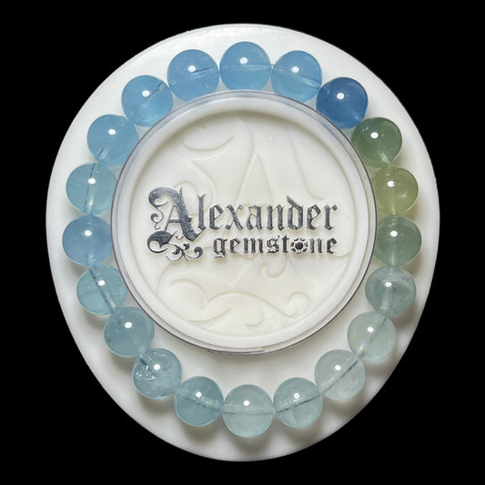 Aquamarine 10mm Bracelet